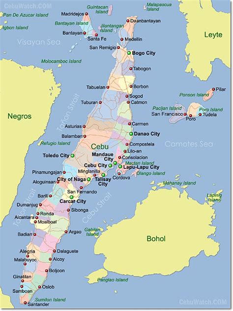 Cebu City, Cebu, Region 7, Philippines: Detailed Maps.
